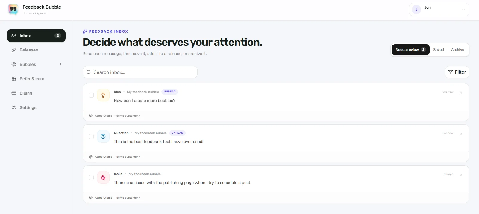 feedback-bubble-inbox